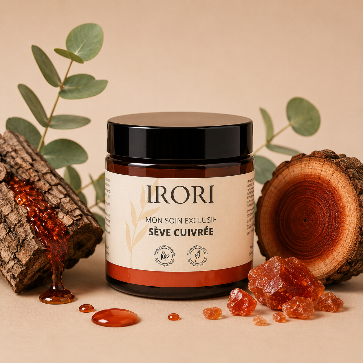 Masque de soin pigmentant - Sève cuivrée